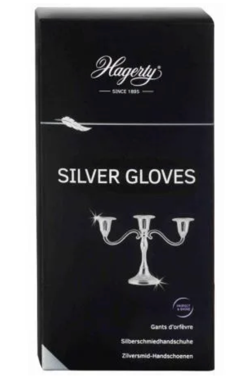 Hagerty Zilverpoets Handschoen – Handschoen voor het reinigen en opblinken van zilver