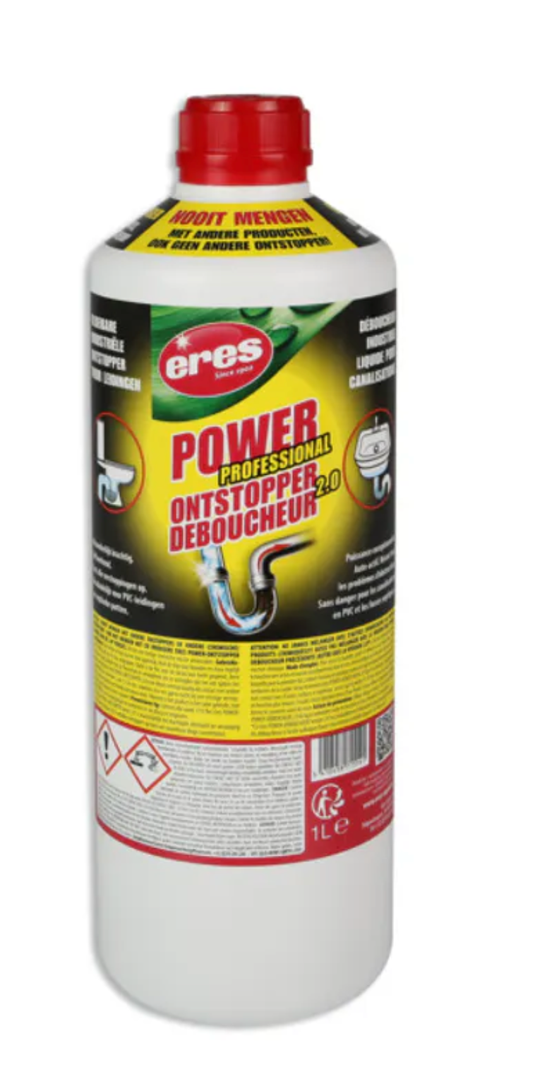 Eres Power Professional Ontstopper – Krachtige Afvoerontstopper voor Hardnekkige Verstoppingen