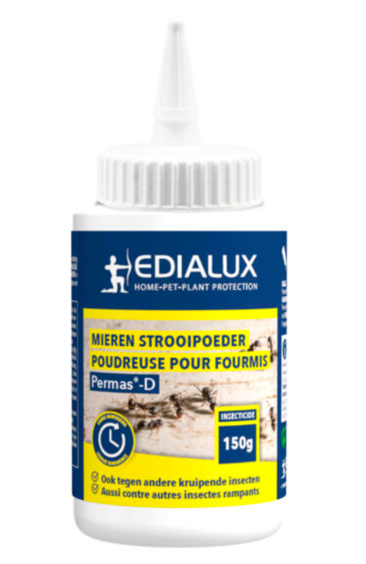 Edialux Mieren Strooipoeder 150g – Snelwerkend Poeder tegen Mieren
