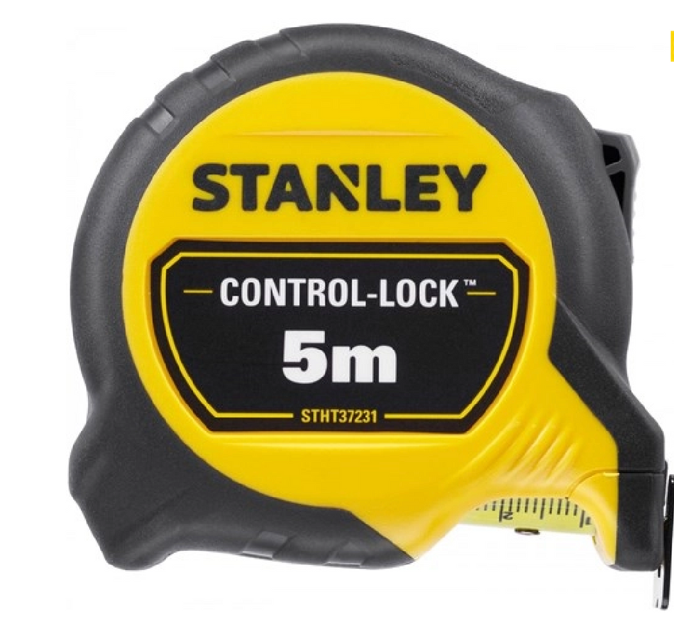 Stanley Control-Lock Rolbandmaat 5 m x 25 mm