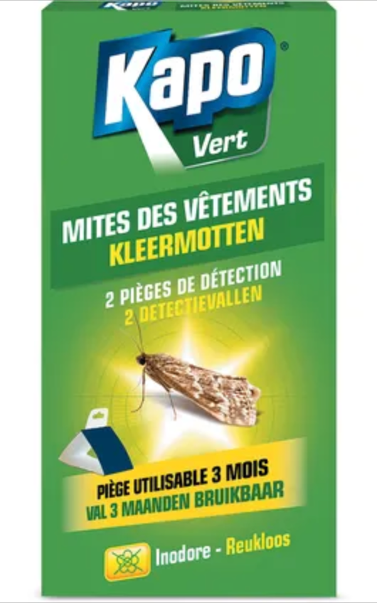 K-Pro Kleermotten Detectievallen – Set van 2 Vallen