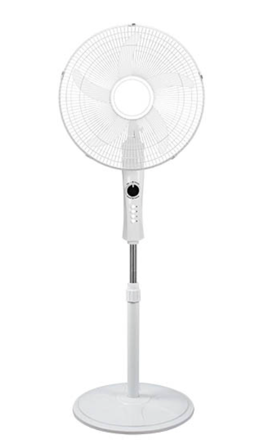 Ventilator staand wit