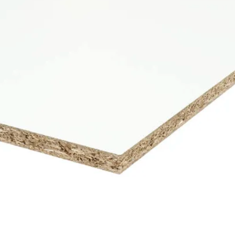 Melamine wit 18 mm - m²