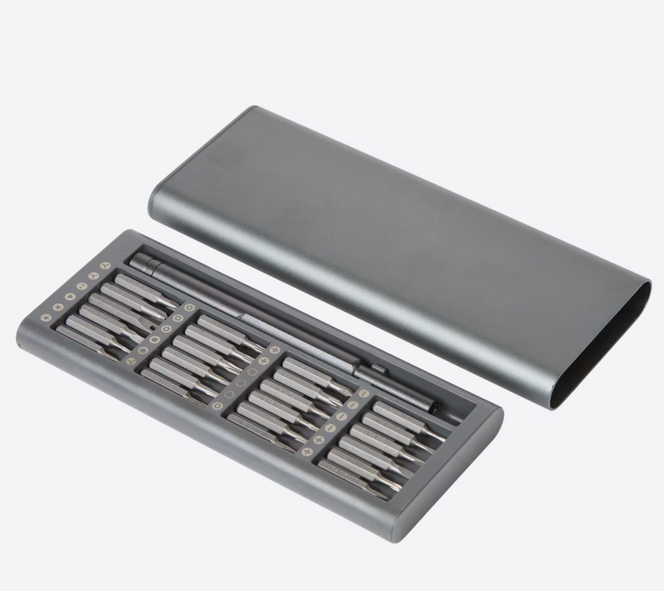 Precisie Schroevendraaierset – 25-delig met Magnetische Bithouder