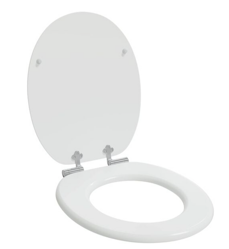 Toiletbril softclose wit