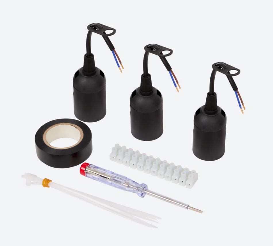 Installatieset voor Verlichting met Spanningsdetector