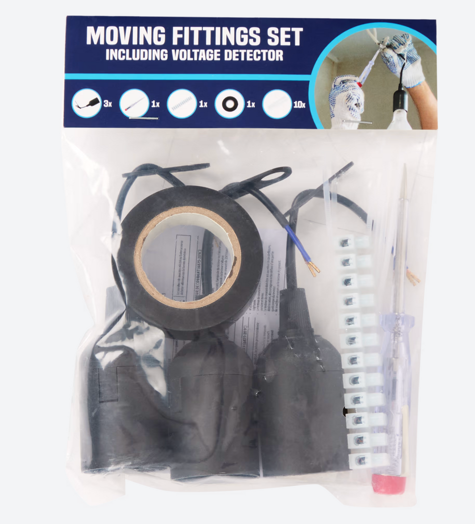 Installatieset voor Verlichting met Spanningsdetector