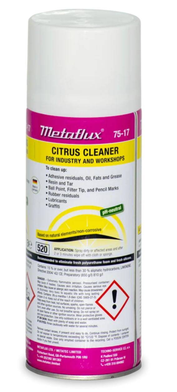 Metaflux Citrus Reiniger – 400 ml – Krachtige Ontvetter