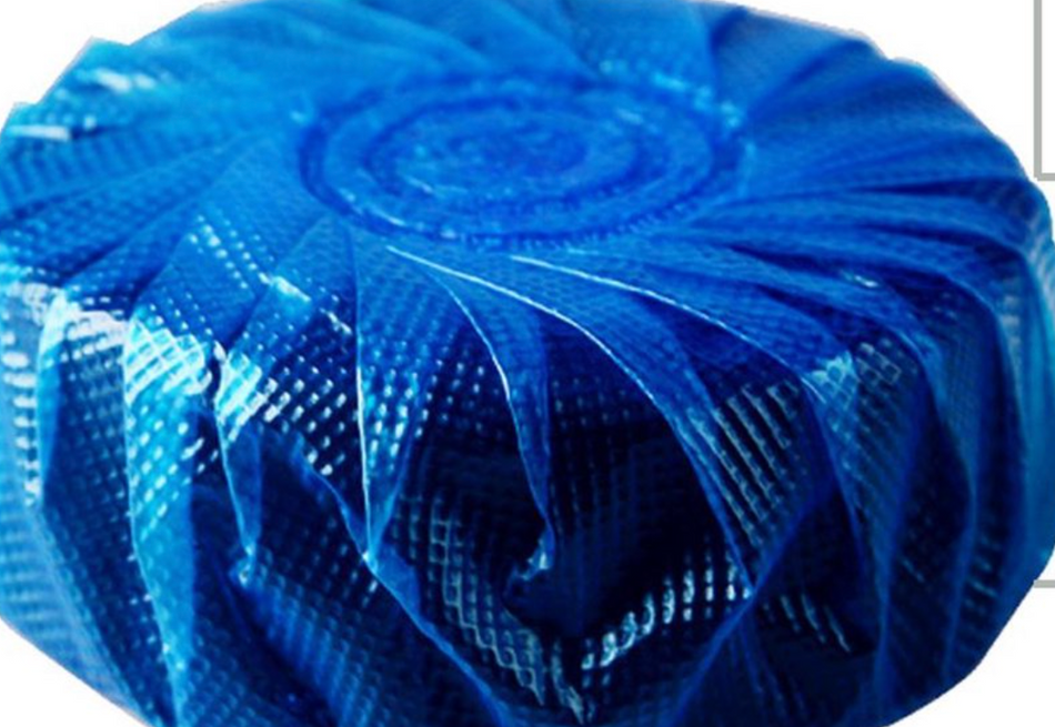 BLUE blauw vr wc 4 blokjes