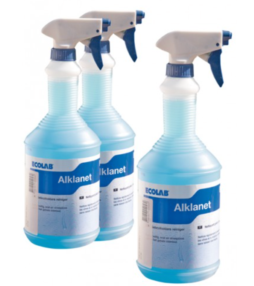 Ecolab Alklanet 1 L – Glas- & Interieurreiniger