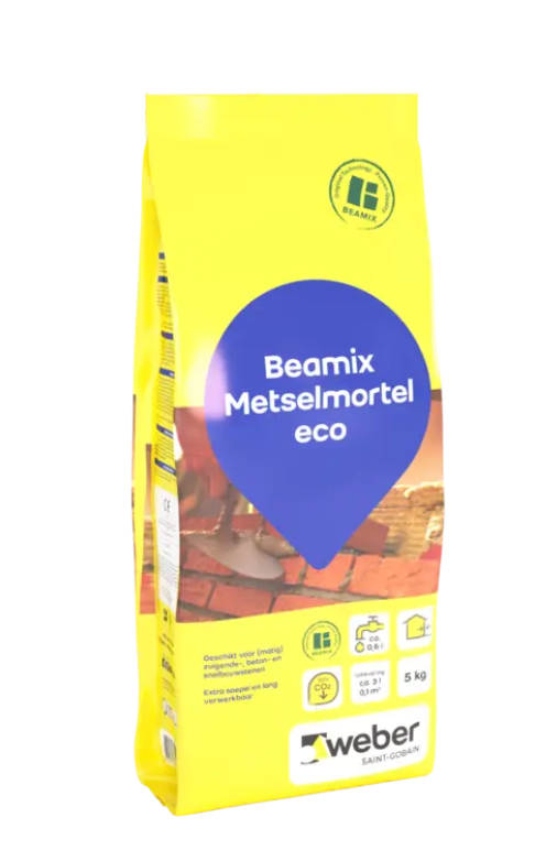 Weber Beamix Metselmortel Eco Grijs 5 kg