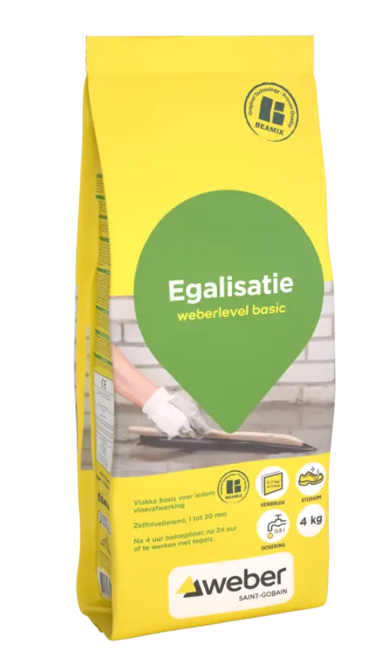 Weber Basis Egalisatie 4 kg