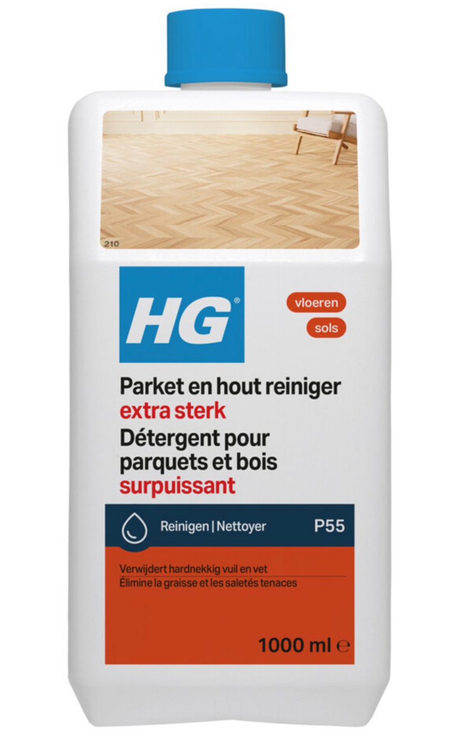 HG parketreiniger extra sterk (product 55)