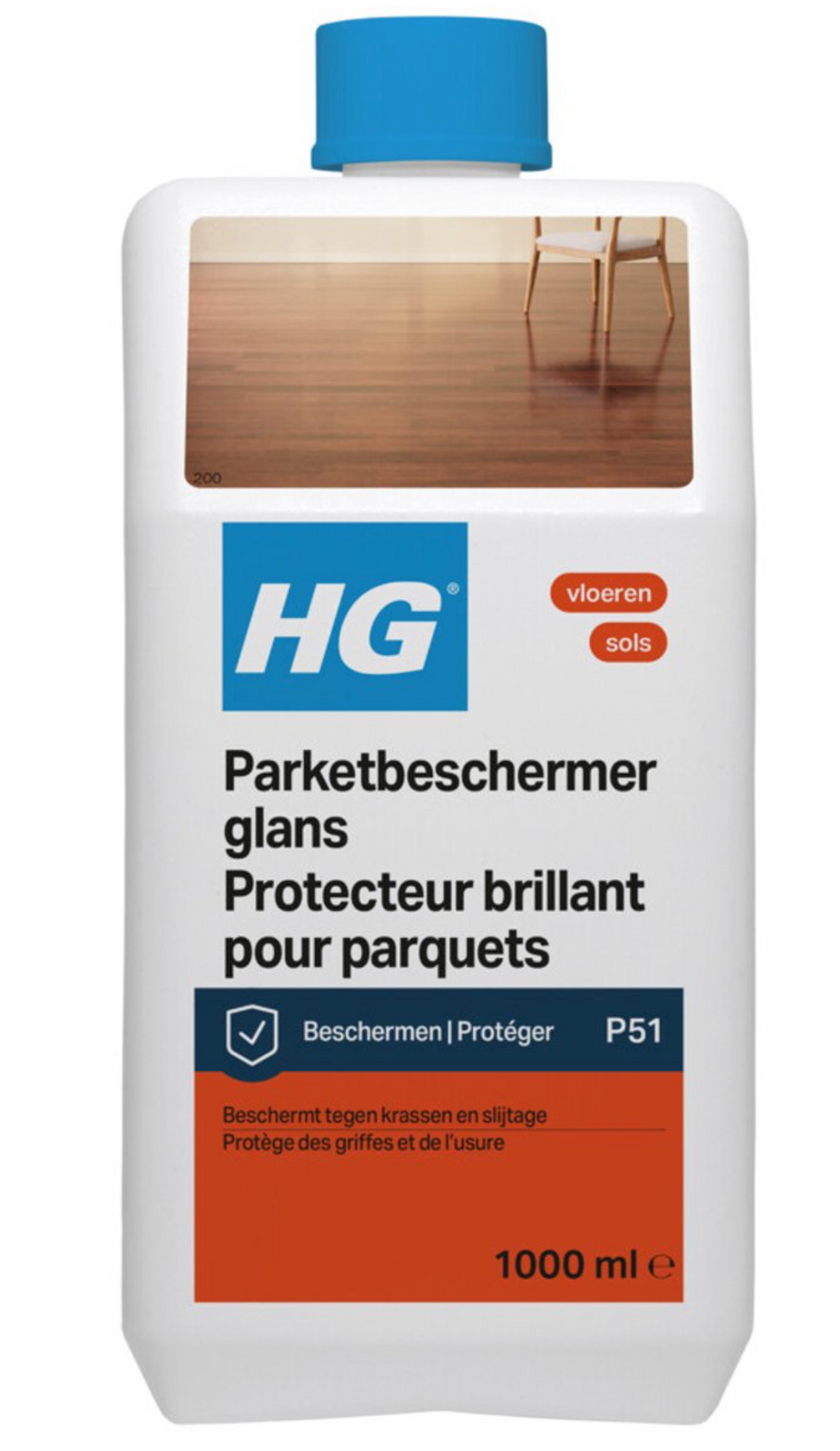 HG parket beschermer glans (product 51)