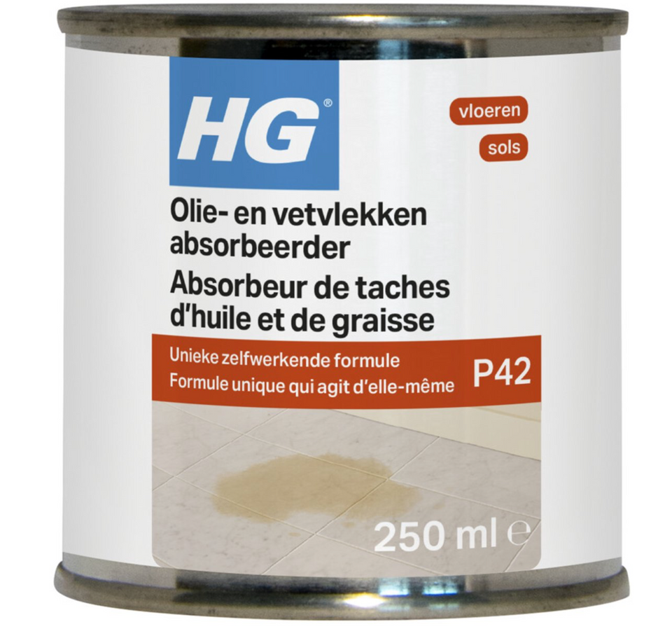 HG tegel en natuursteen olie- en vetvlekken absorbeerder