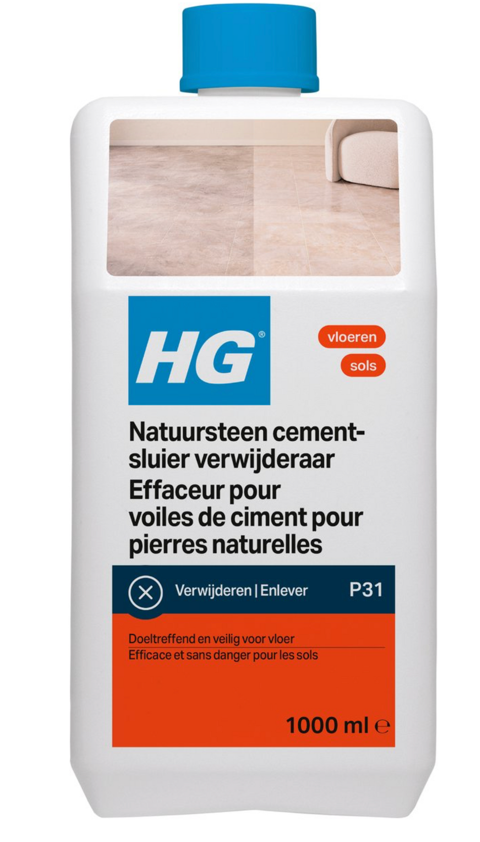 HG natuursteen cementsluierverwijderaar (product 31)