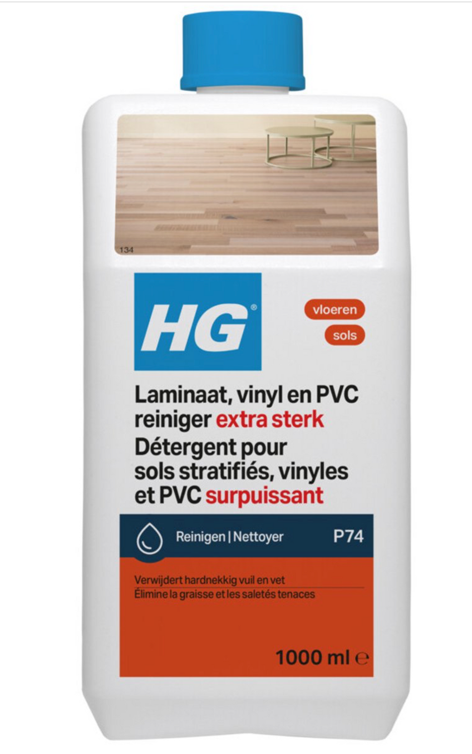 HG laminaatreiniger extra sterk (product 74)
