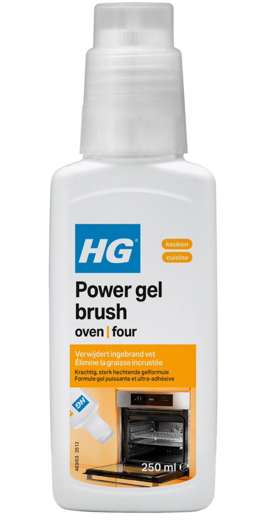 HG power gel brush oven