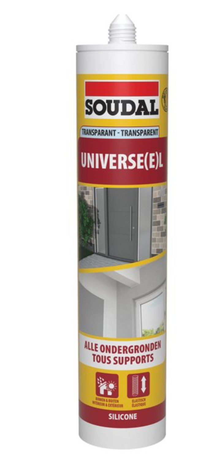 Soudal Universele Silicone Transparant