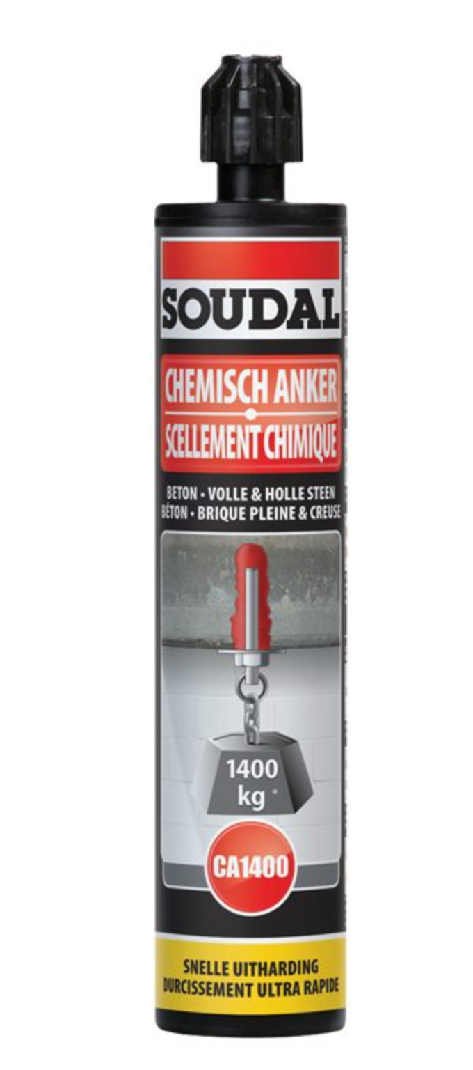 Soudal Chemisch Anker – Verankeringsmortel