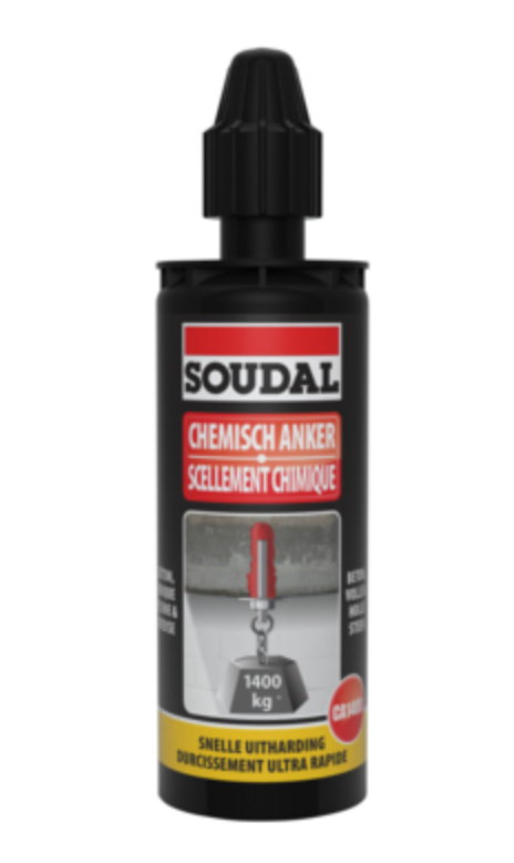 Soudal Chemisch Anker 165 ml – Verankeringsmortel
