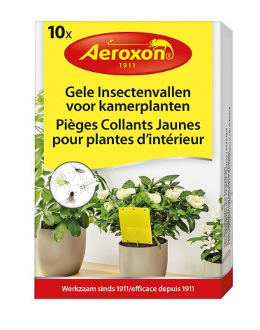 Aeroxon gele insectenvallen