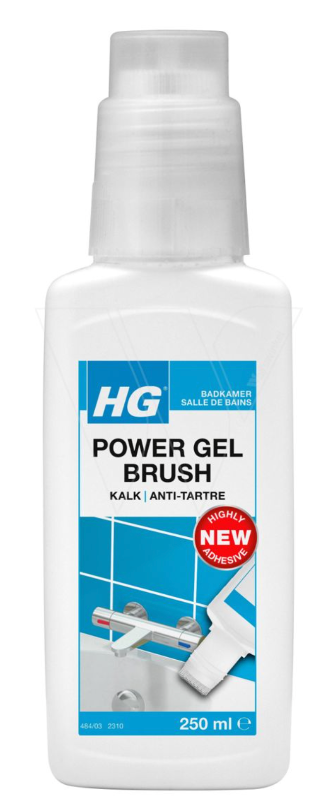 HG Power Gel Brush Kalk – 250 ml