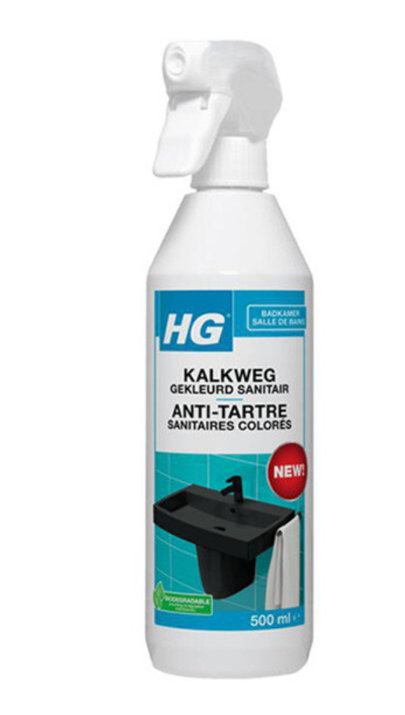 HG Kalkweg voor gekleurd sanitair – 500 ml