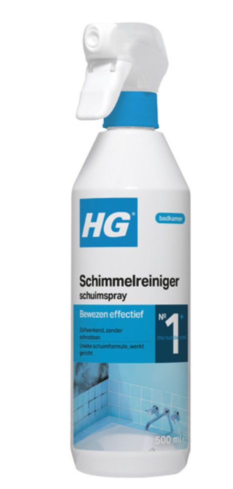 Schimmelvlekkenreiniger schuimspray HG