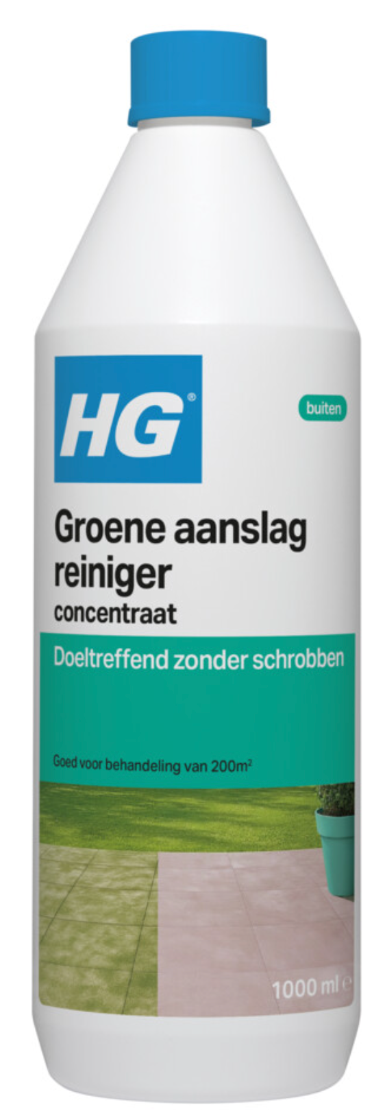 HG groene aanslagreiniger 1L