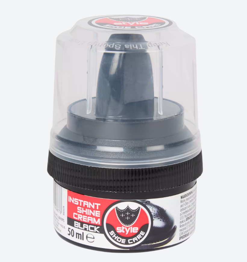 Schoenpoets Zwart 50ml