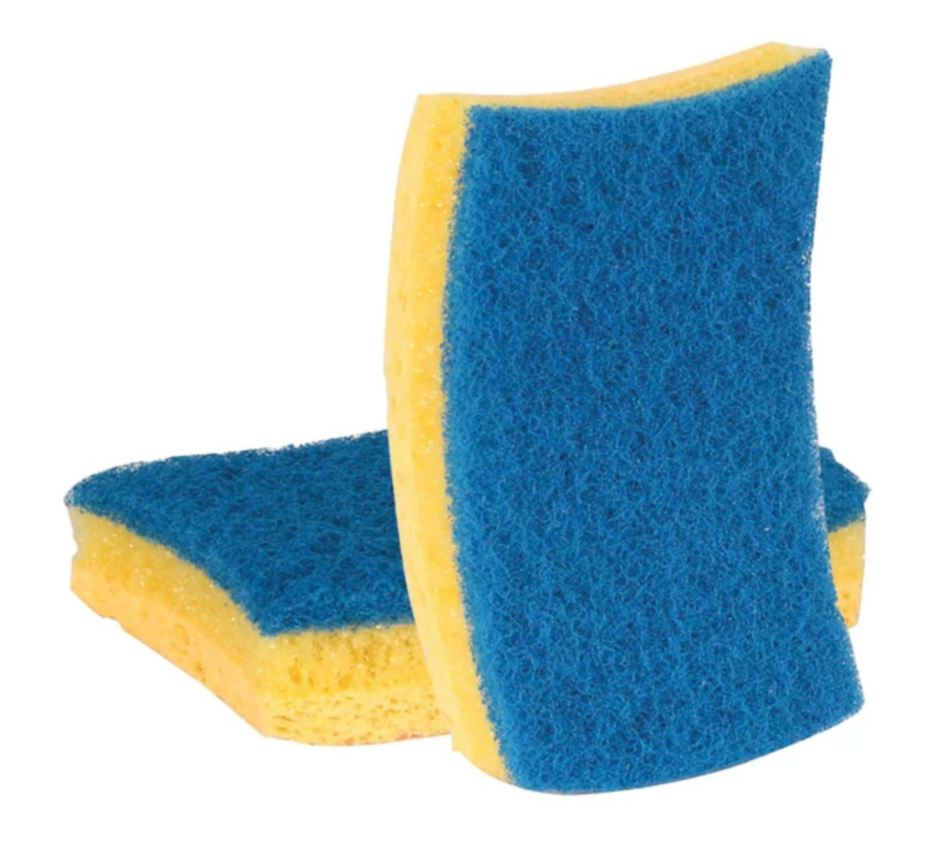 Cora  blauwe schuursponsjes