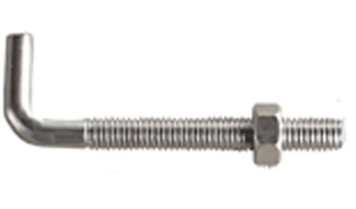 Krambouten met moer Verzinkt M6x60mm - 2 stuks