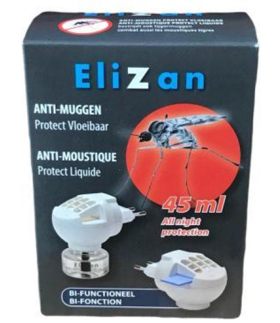 Elizan Anti-Muggen Protect Apparaat + 10 Tabletten