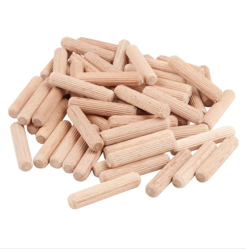 Hardhouten deuvels 10 × 40 mm – 30 stuks