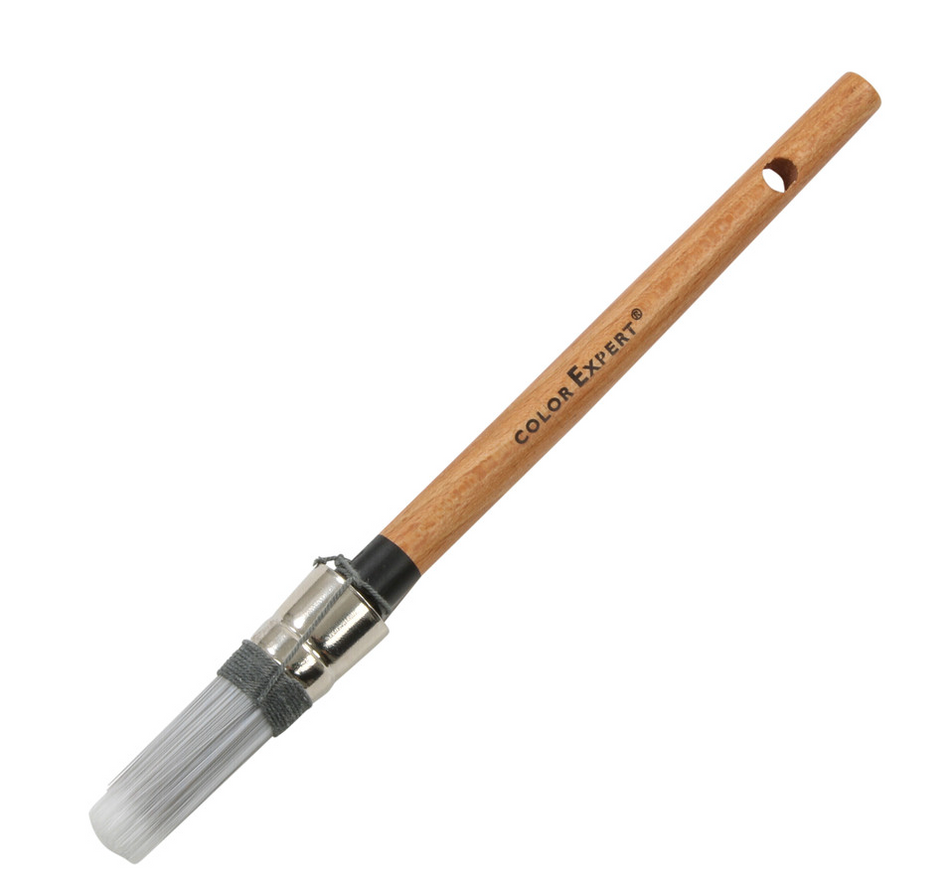 Ronde verfborstel silverline 12mm prof 100% synth.