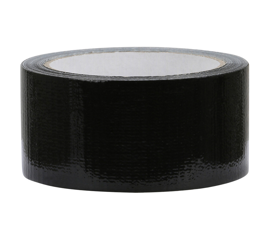 Duct tape  zwart 50mm 25m
