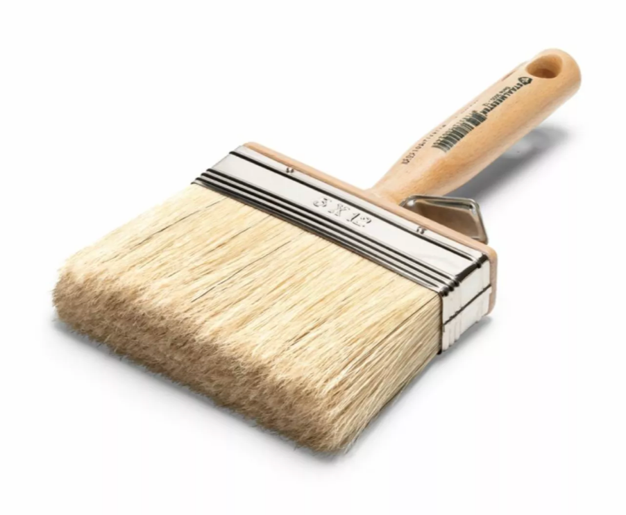 Blokborstel Latex Blond 3x10cm - Houten Steel