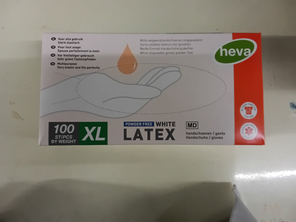 Latex handschoenen XL 100st
