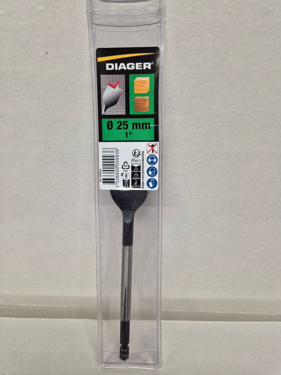 Diager Houtfreesboor  904 PLAT PRO - 25 mm