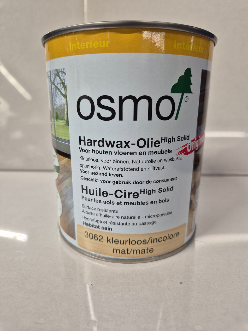Osmo Hardwax Olie 0,75l kleurloos