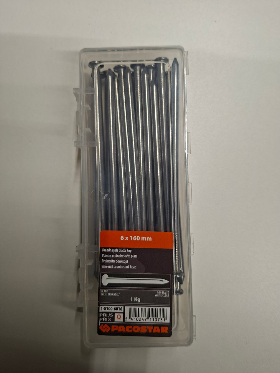 Draadnagels 6x160mm