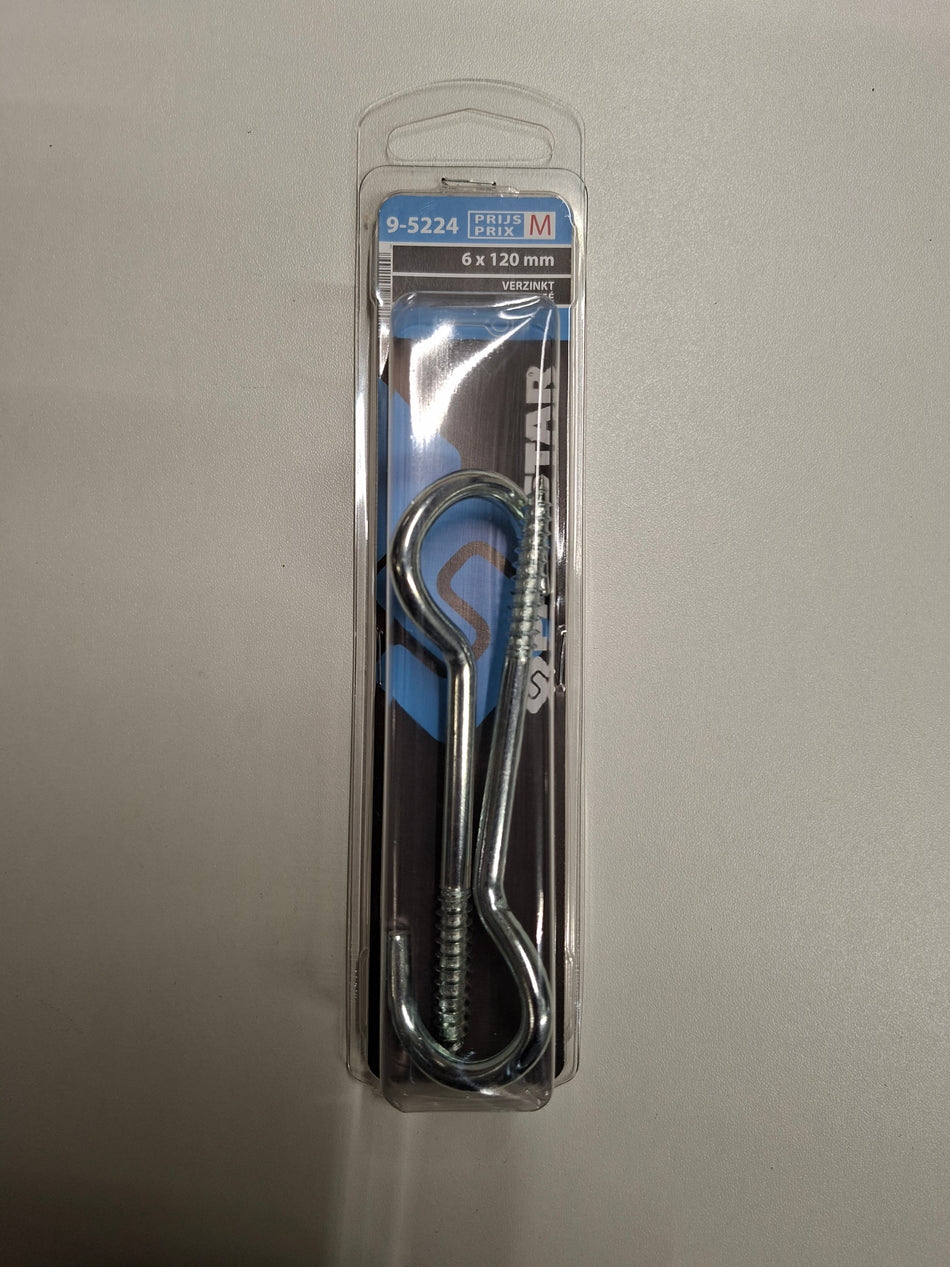 Verzinkt 6x120mm