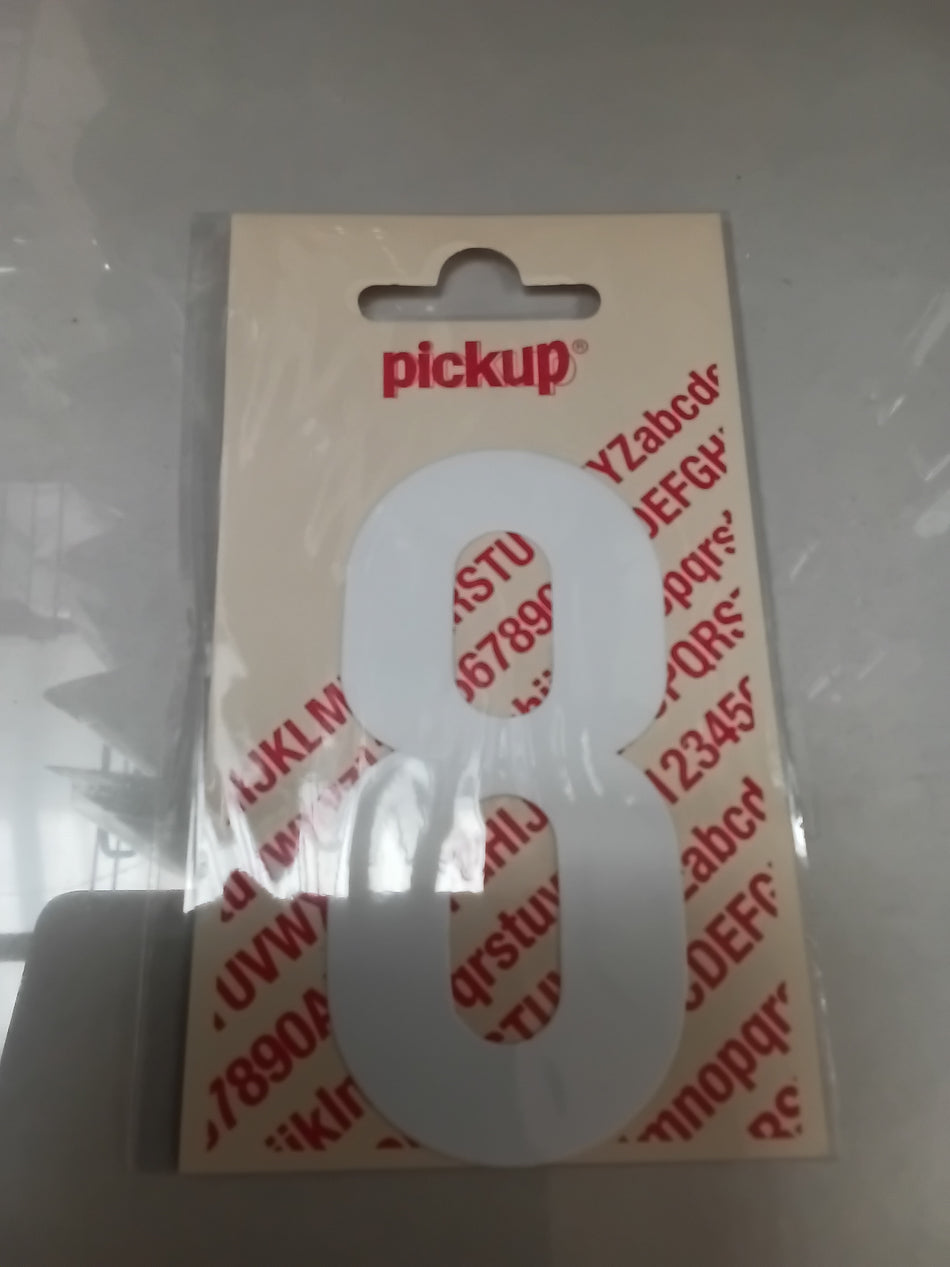 Pickup cijfer 8. 90mm