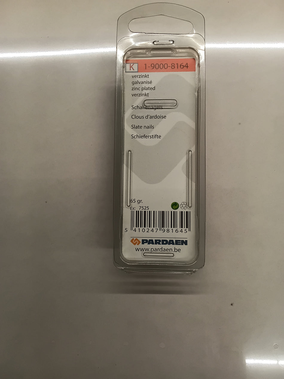 Schalienagels, brede kop 10 mm - 3 x 25 mm