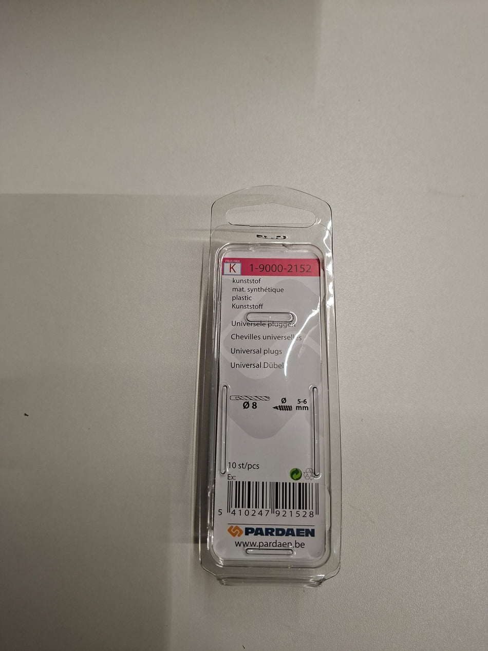 Kunststof 8x51mm