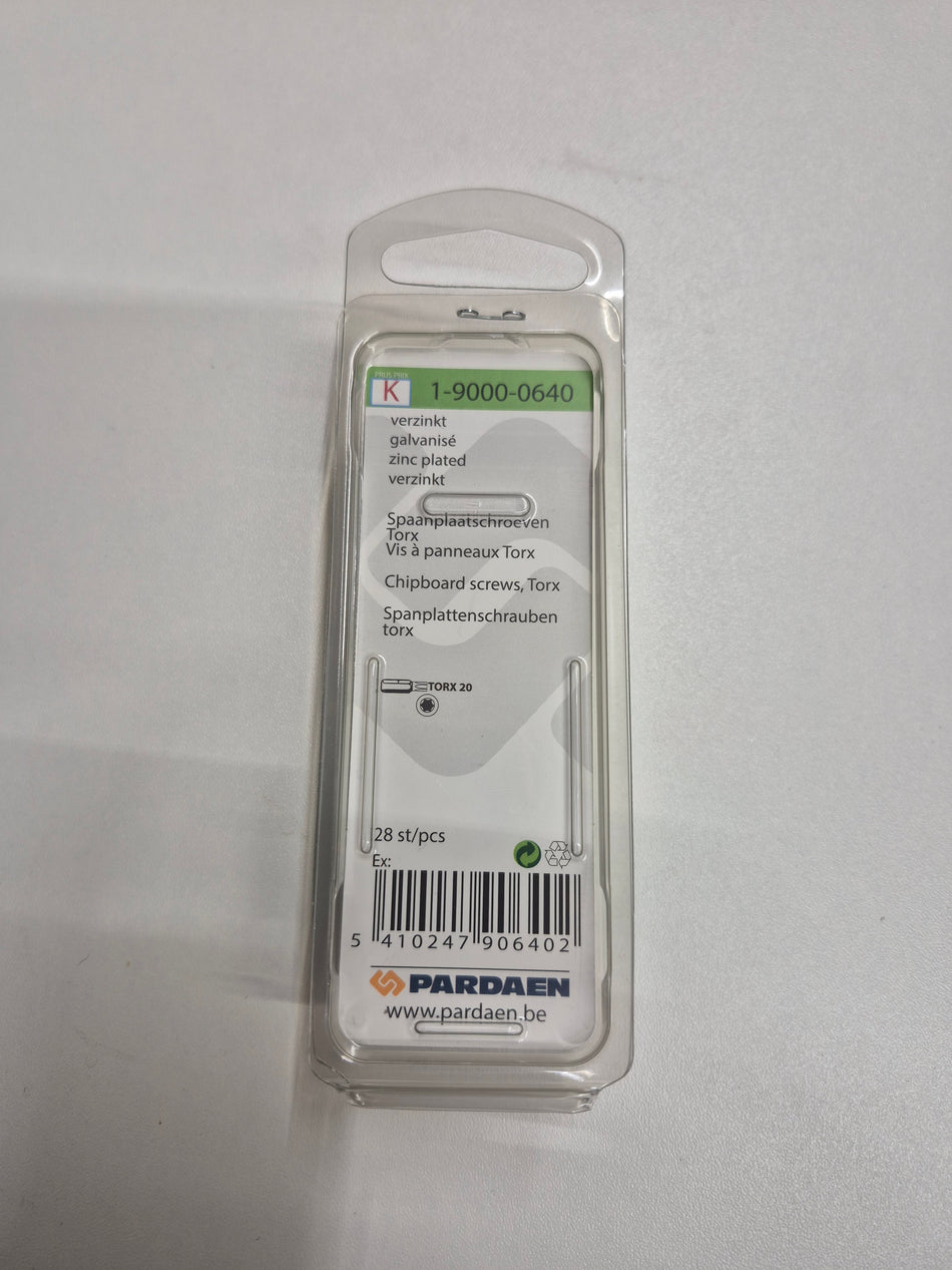 Verzinkt 4,0x30mm