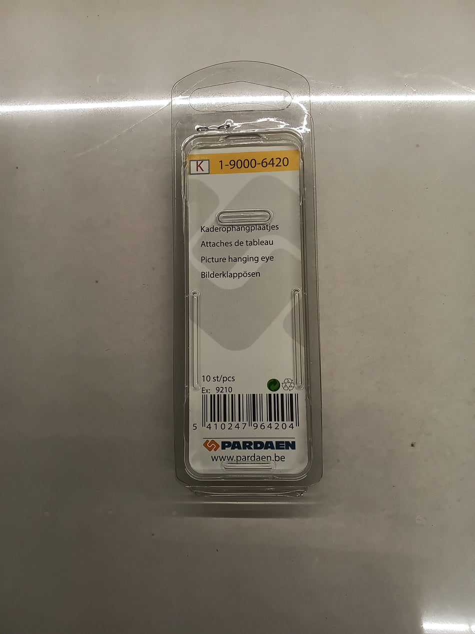 Kaderhaakjes met nageltjes - 10 mm