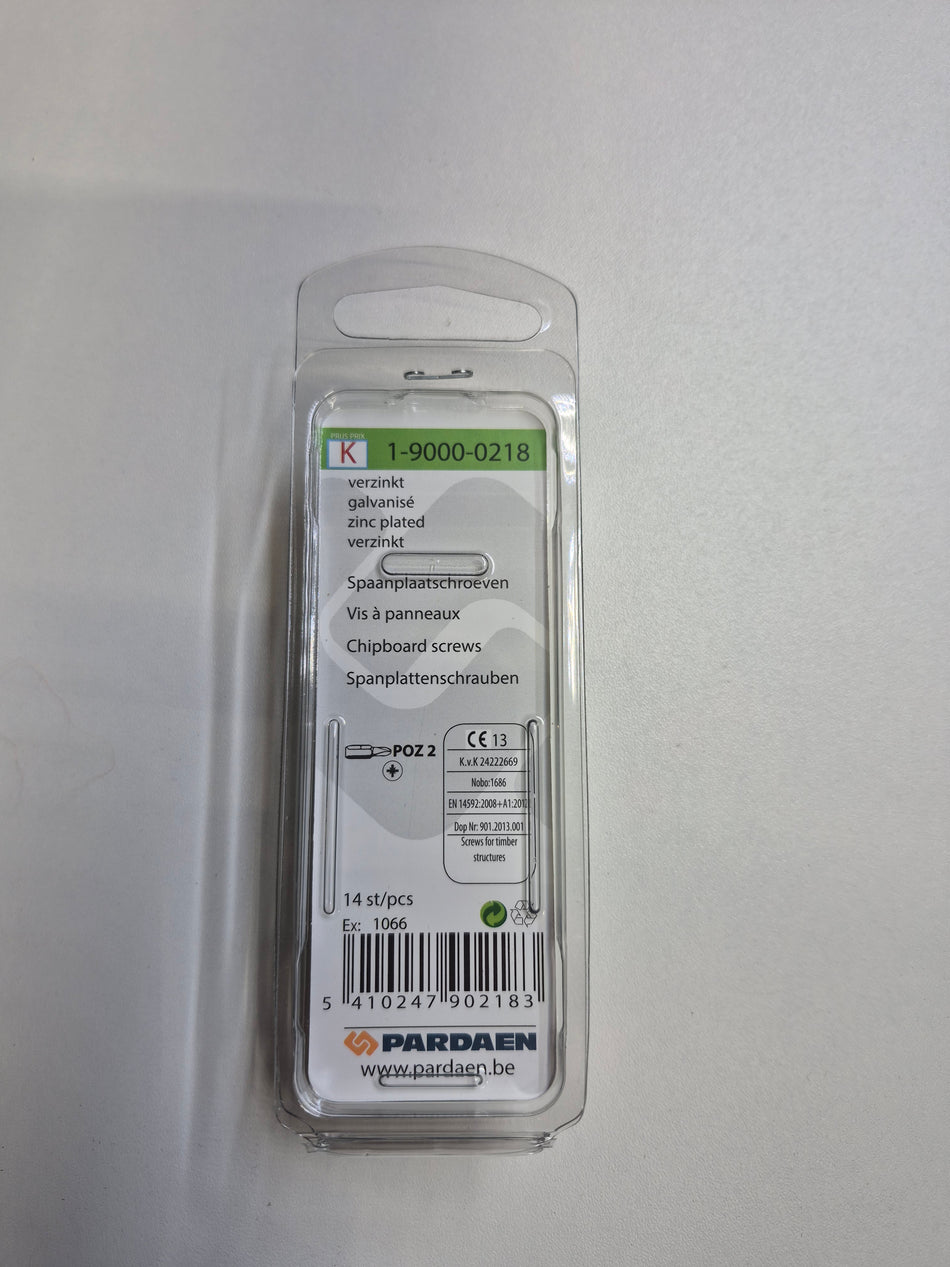 Verzinkt 5,0x45mm