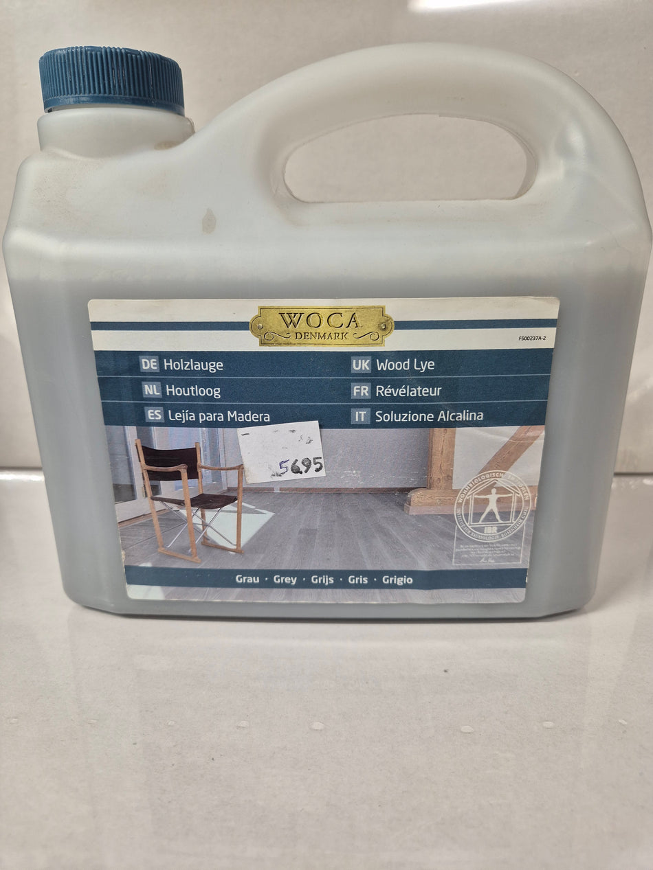 Woca Houtloog Grijs 2,5l